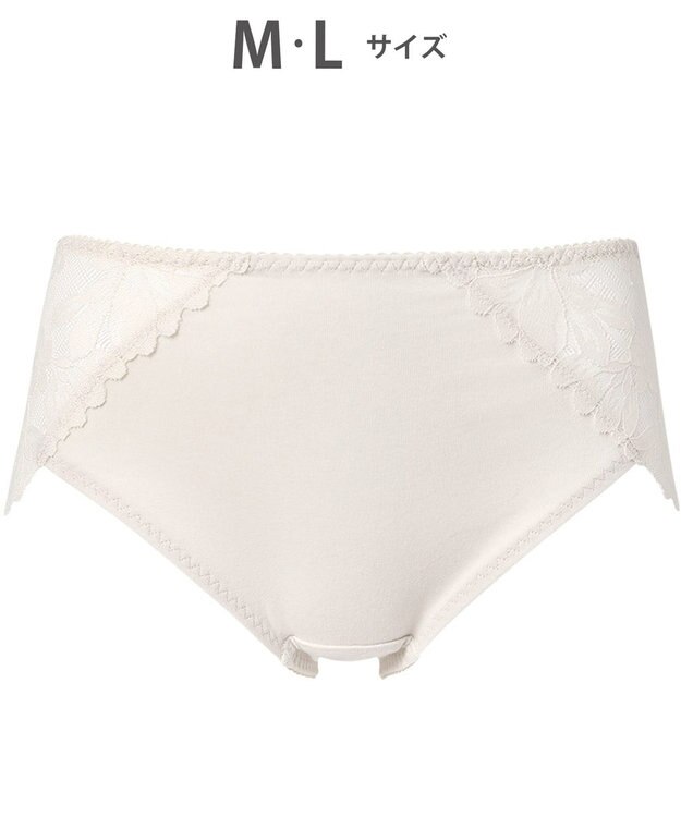 WACOAL ショーツ 【すそピタショーツ】 動いても裾がズレ上がりにくい 綿混(本体) はきこみ丈ふつう レディース PPD265 /ワコール アイボリー