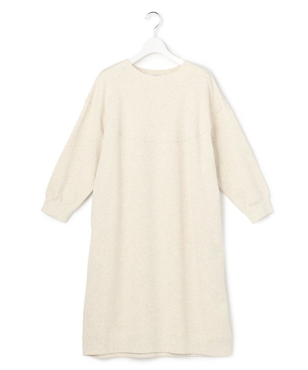 23区 L 【SLOW/一部店舗限定】ハイゲージテリー デザイン ワンピース アイボリー系