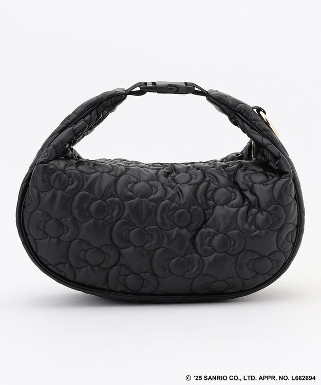 ANY 【ハローキティ×ANY】キルトショルダーバッグ ブラック