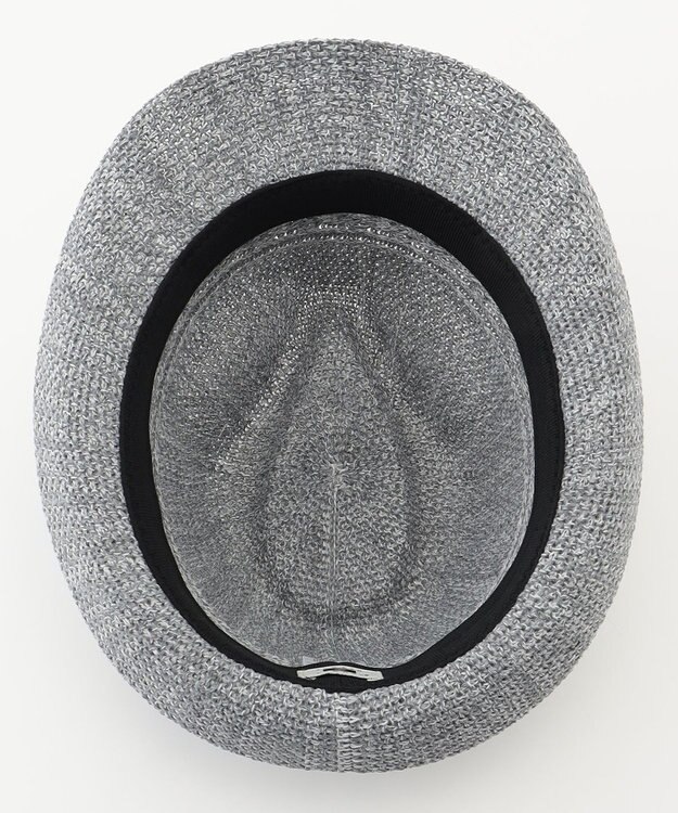 JOSEPH ABBOUD 【洗える・サイズ調整可】ウォッシャブルヘリンボーン ハット ライトグレー系