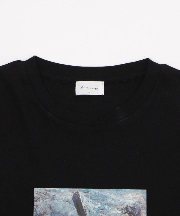 WEGO ARTCOLLECTIONプリントT（SS） ブラック