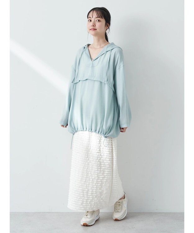 earth music&ecology シアーアノラック Mint