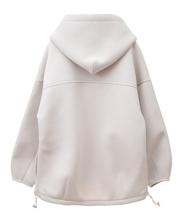 earth music&ecology フーディーダンボールジップブルゾン Ecru