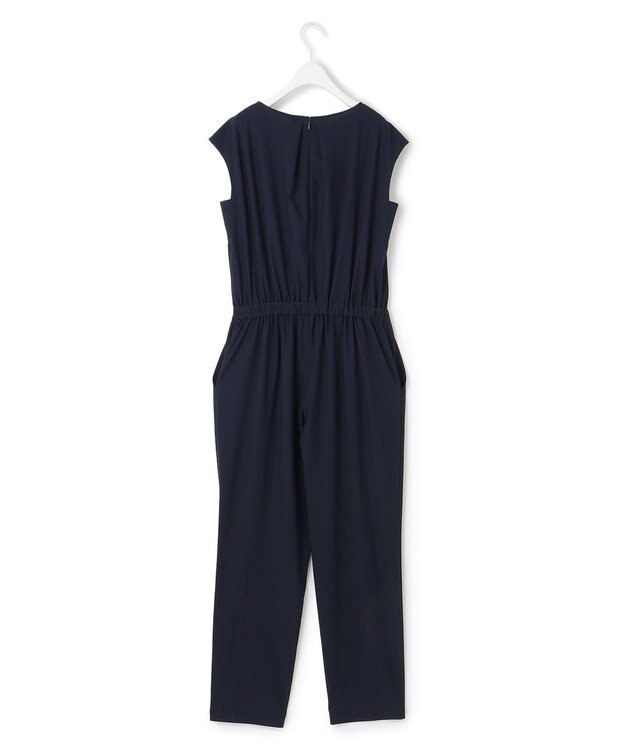 ICB L 【WEB限定・接触冷感・UVカット・洗える】アトラストリコット オールインワン ネイビー系