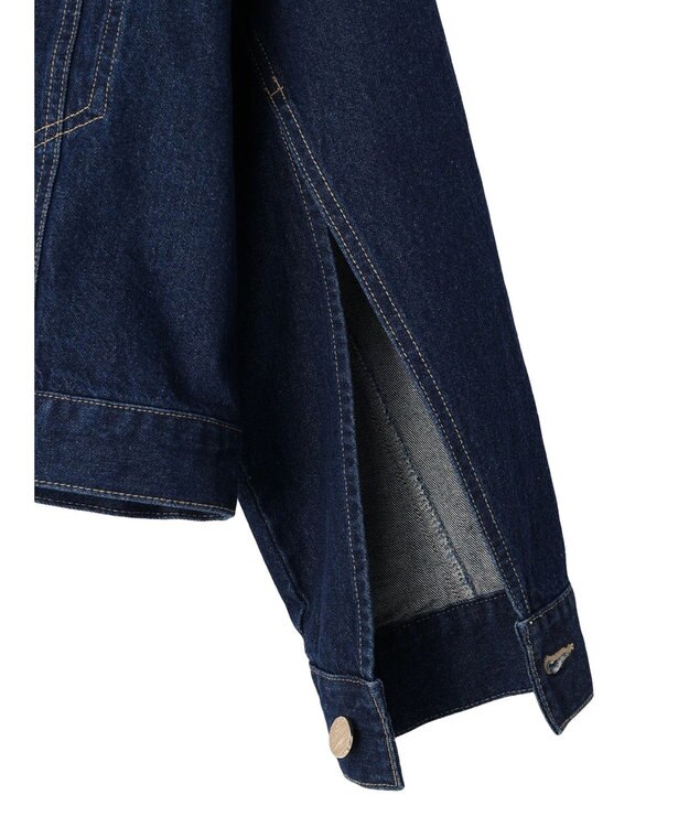 earth music&ecology マントスリーブＧジャン Indigo