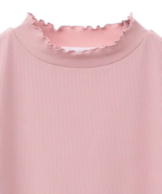 Green Parks ・Ｐｅｔｉｔ　Ｆｌｅｕｒ　５分袖メロウリブＴＥＥ Charcoal Gray