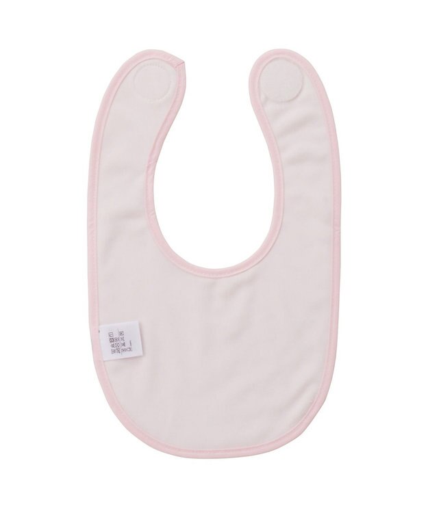 MIKI HOUSE HOT BISCUITS 総柄 スタイ はっ水 ピンク