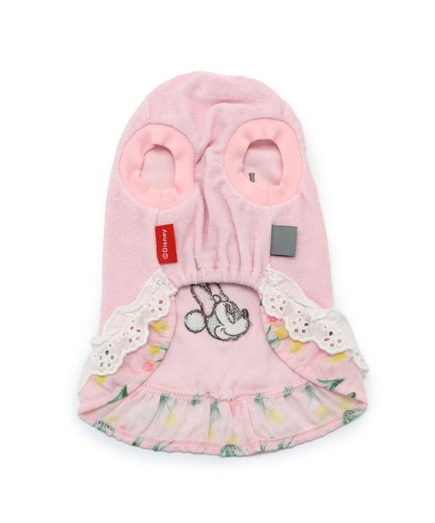 PET PARADISE 犬の服 犬 ディズニー ミニーマウス タンクトップ 【小型犬】 サーモキープ チューリップ ピンク（淡）