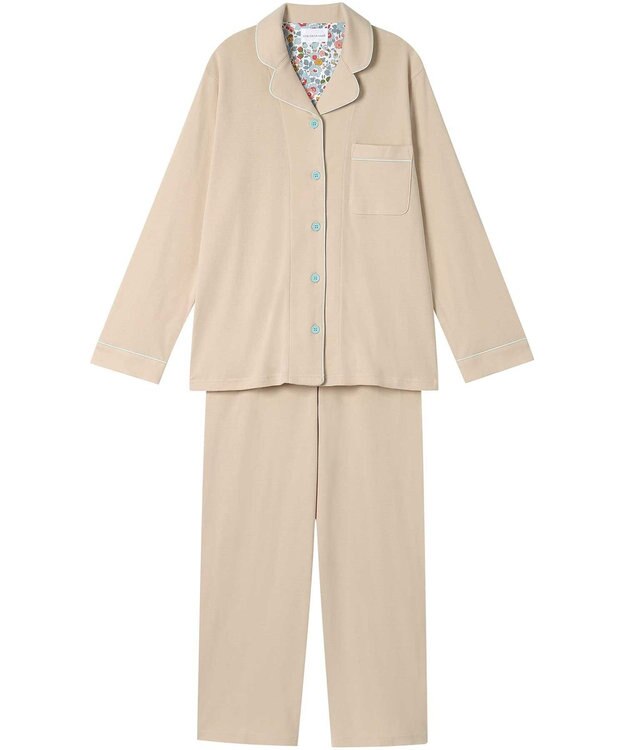 une nana cool 【綿100％】フライスパジャマ　ＭＡＤＥ　ＷＩＴＨ　ＬＩＢＥＲＴＹ　ＦＡＢＲＩＣ RP