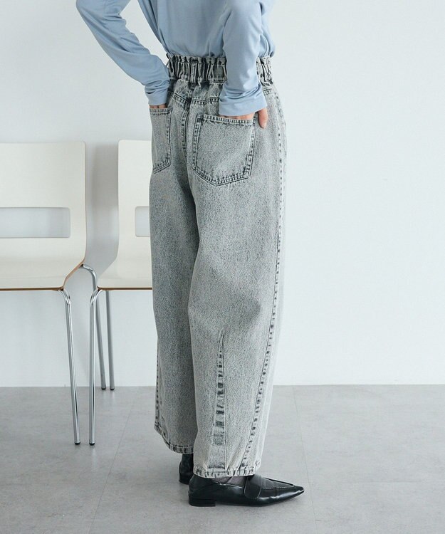 CRAFT STANDARD BOUTIQUE カーブデニムパンツ Light Gray