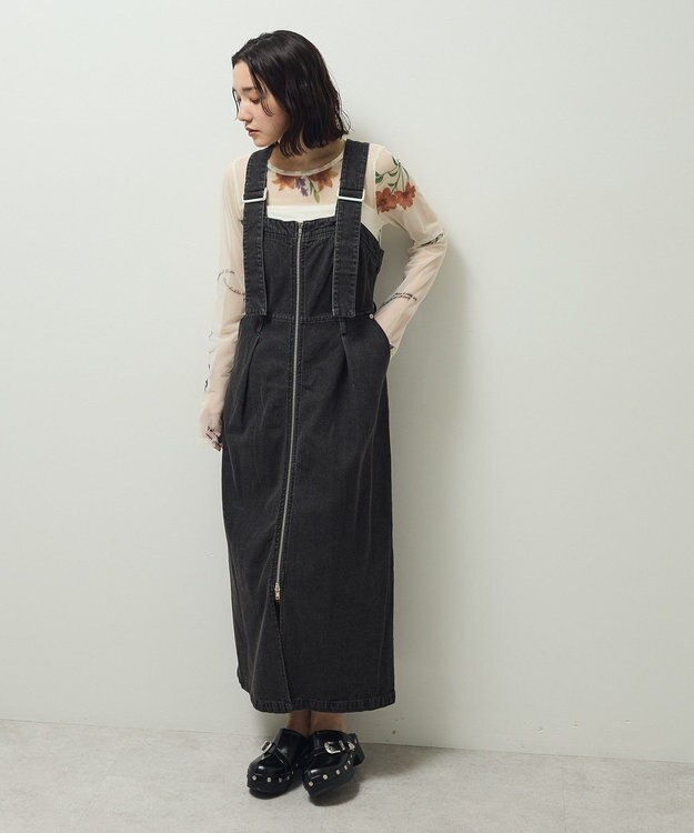 Green Parks ・ＳＵＧＡＲ　ＳＰＯＯＮ　２ｗａｙデニムジャンスカ