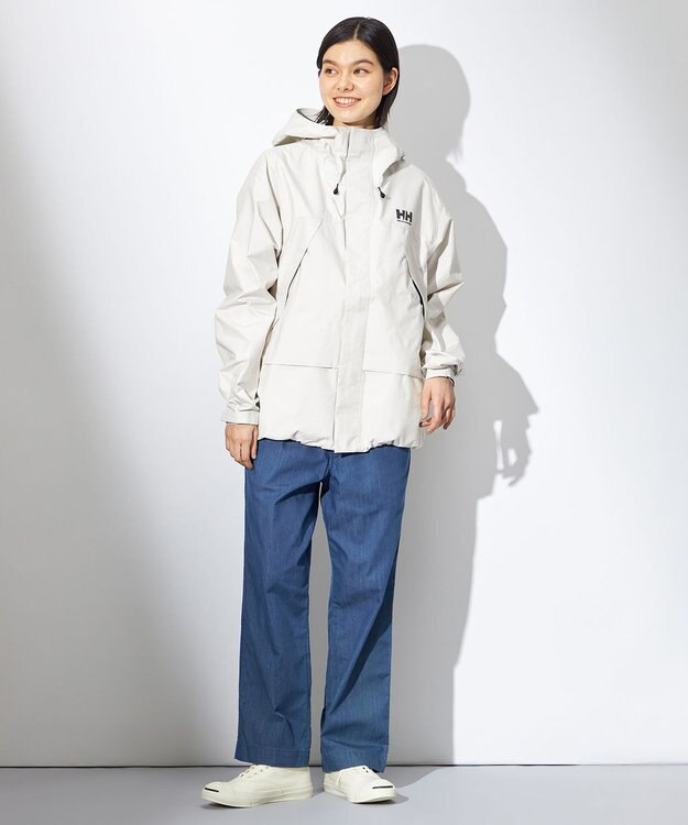 HELLY HANSEN 【防水透湿】スカンザライトジャケット アイボリー