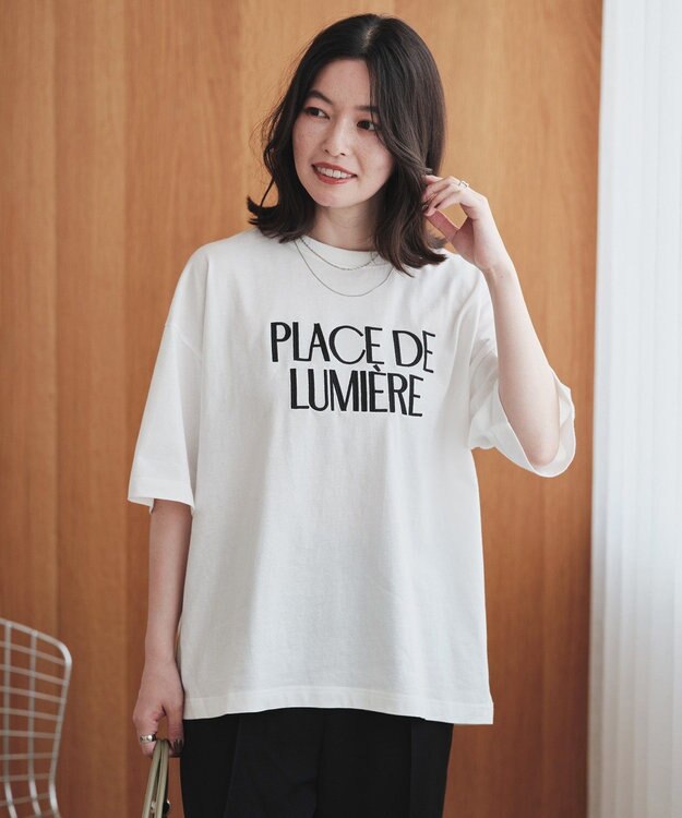 Green Parks アソートロゴＴシャツ Off White