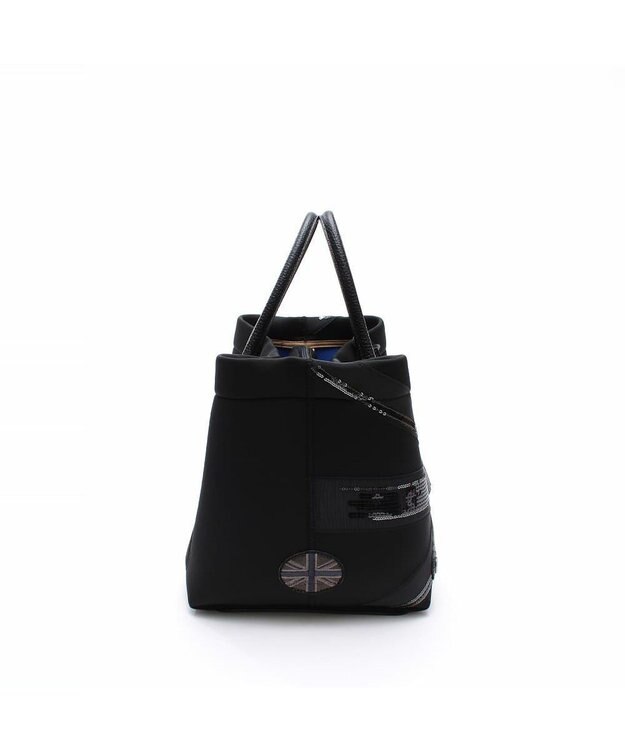 A.D.M.J. 【魔法の様に軽い】マジックライト/ユニオンジャックキューブトート25cm ネグロ