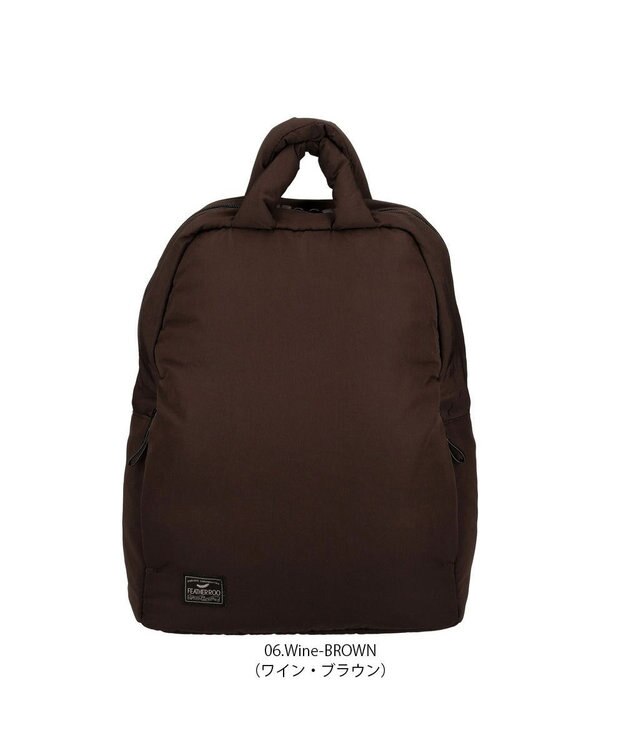 ROOTOTE 1475【温活＆軽量】LT.セオルー.フェザー.カラー-B 06：ワインブラウン