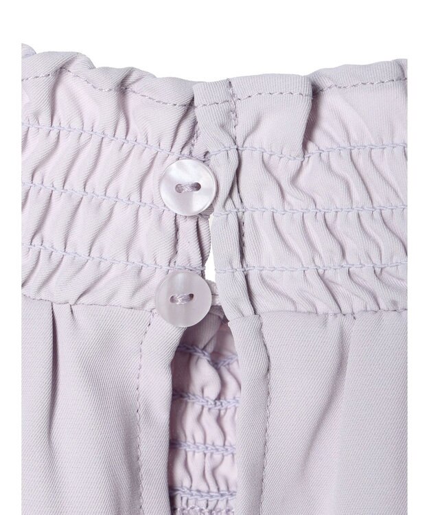 earth music&ecology シャーリングブラウス Light Pink