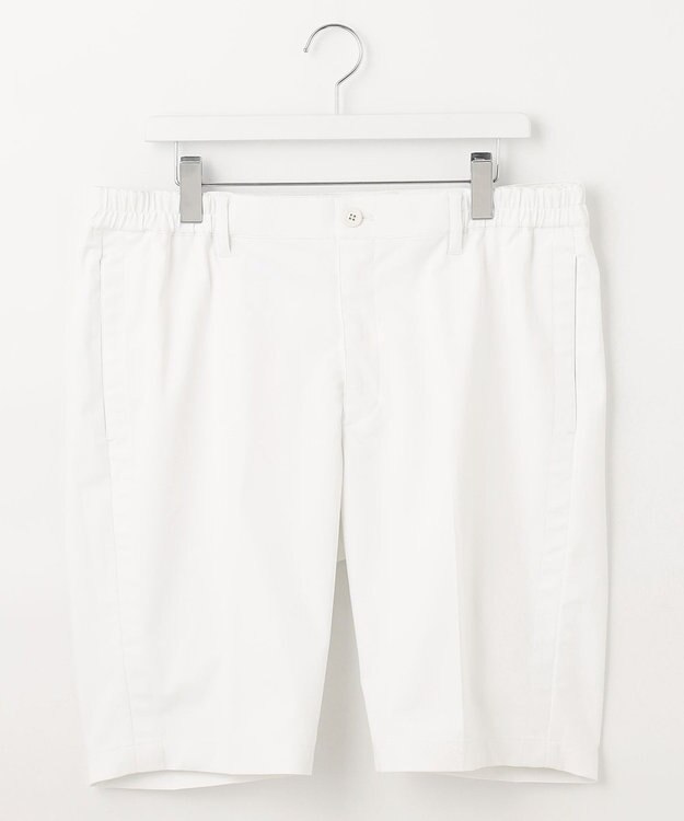 23区GOLF 【MEN/キングサイズ】【防透/撥水ストレッチ】スケトラドビー ハーフパンツ ホワイト系