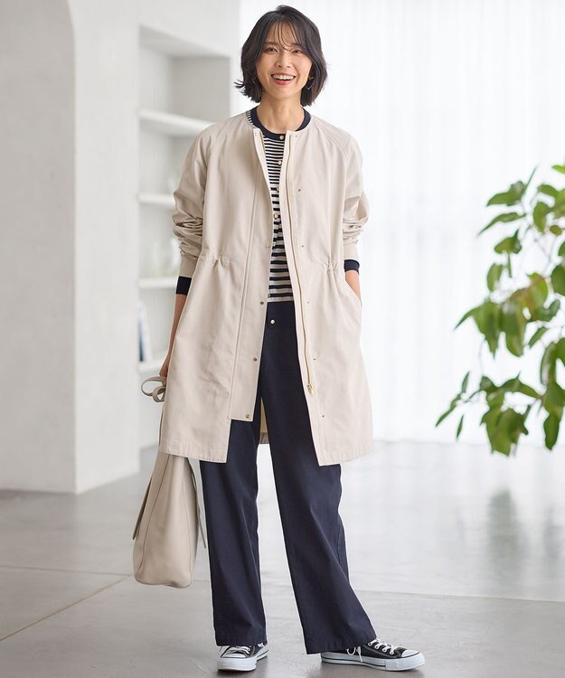 23区 【CLASSY.6月号掲載/Oggi4月号掲載】レザートートバッグ グレージュ