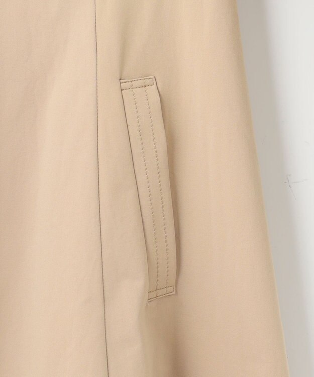 TOCCA 【洗える】TORCH 襟付きコート ベージュ系