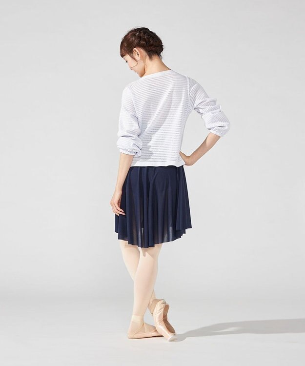 Chacott メッシュニットジャケット アイリス