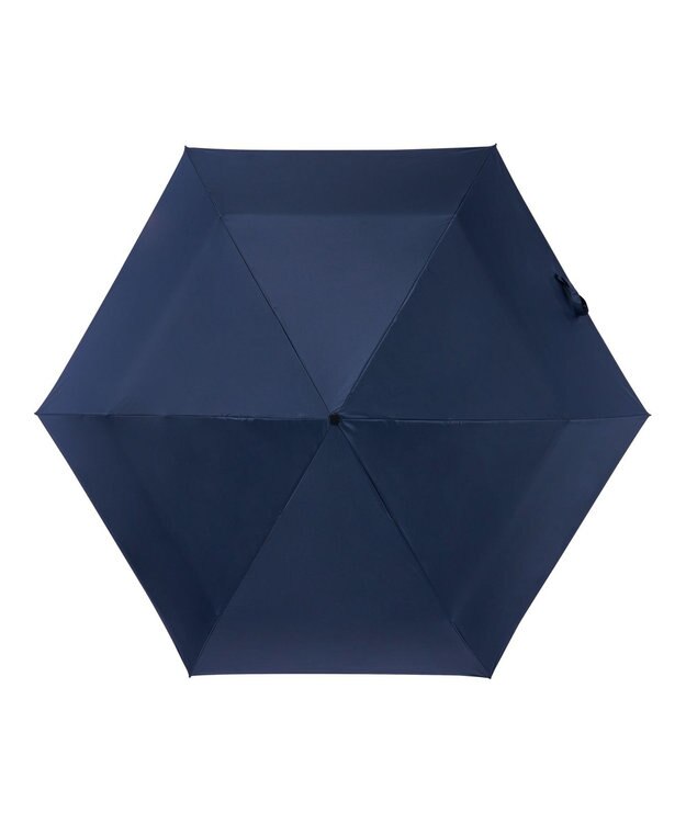 MOONBAT 【遮光100%/大きめ60cm】晴雨兼用日傘 折りたたみ傘 無地 遮熱 UV ネイビーブルー