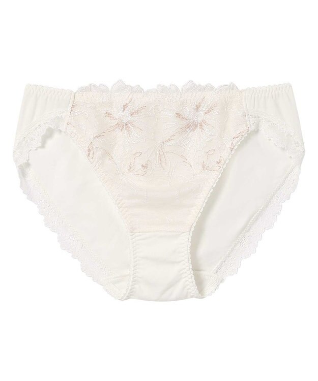 AMPHI ショーツ 【Hold Day Bra ホールドデイブラ】 BBJ304とペア くいこみにくい・アウターにひびきにくい(後ろ裾) PBJ104 アンフィ／ワコール アイボリー