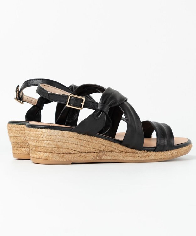 gaimo 【GAIMO/ガイモ】クロスジュートサンダル/ATILA-US ブラック