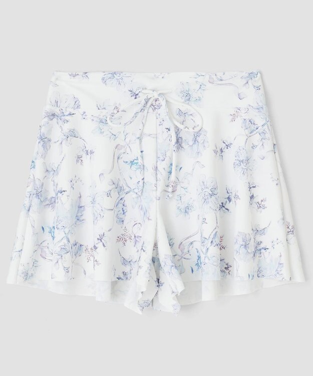 San-ai Resort（三愛水着楽園） Mono Flower ショートパンツ? ホワイト