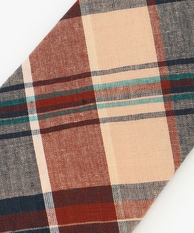 J.PRESS MEN マドラスチェック ネクタイ ブラウン系4