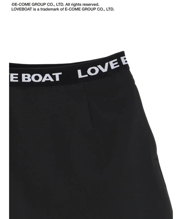 Green Parks ■別注　ＬＯＶＥ　ＢＯＡＴ　ミニスカート Black