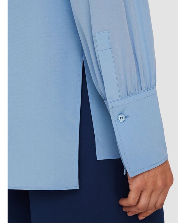 JOSEPH CDCカラーブロック　エボラブラウス Faded Sky/Harbour