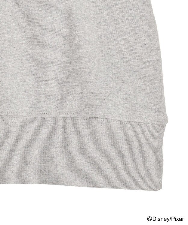 Green Parks トイストーリー／スウェット風ロゴＴシャツ Gray Mixture
