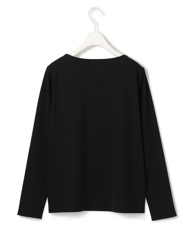 ICB L 【洗える】コンパクトモクロディ プルオーバー［ボールチェーン］ ブラック系