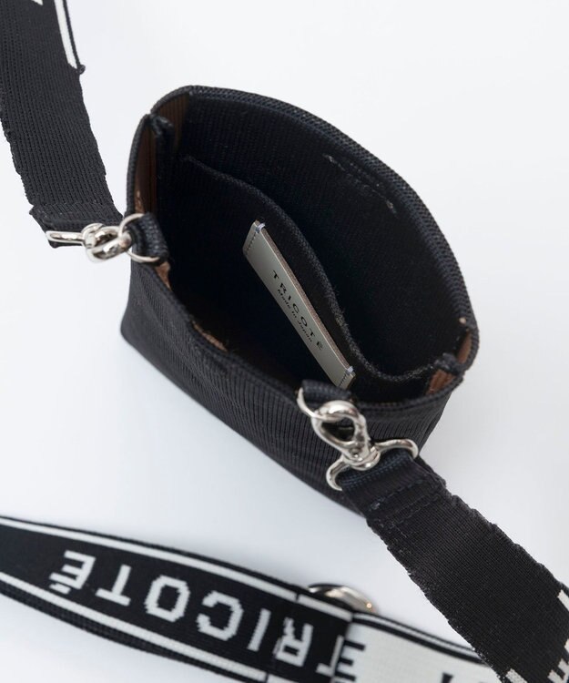 TRICOTE KNIT COMBINATION BAG／ニットコンビバッグ 99BLACK