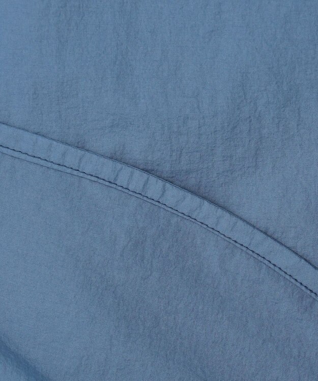 JOSEPH ABBOUD MOUNTAIN 【軽量/ECO撥水/ストレッチ/男女兼用】ライトワッシャー アウトドアシャツ サックスブルー系