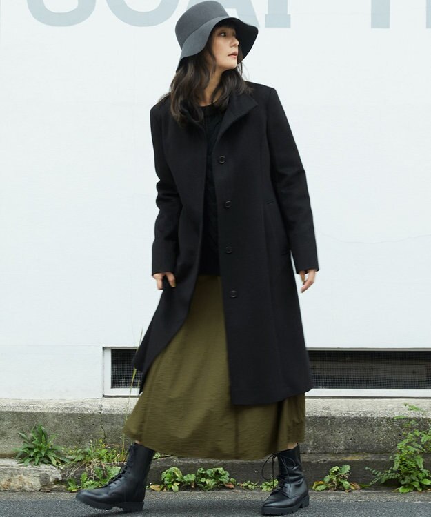 23区 【CLASSY.12月号掲載】アランパターン ニット ネイビー系