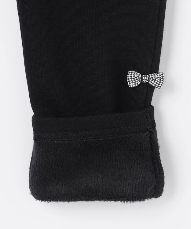 ANY KIDS  7days 裏シャギーガーリーパンツ ブラック