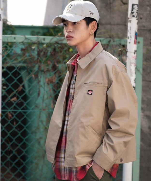 WEGO 別注RED　KAPワークZIPブルゾン ベージュ