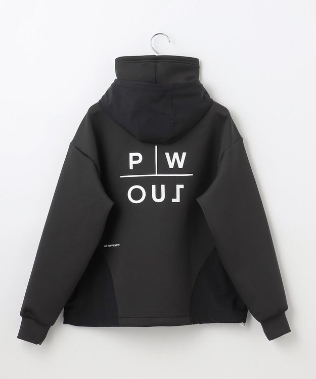 PW CIRCULUS 【WOMEN】NEW ダンボール デタッチャブルフーディー ブラック系