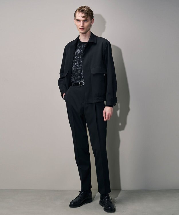 JOSEPH HOMME 【LEON 11月号掲載】【HIGH GRADE LINE】ションヘルギャバジン  /   BOND ブラック系