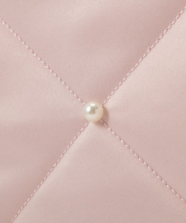 Maison de FLEUR キルティングエアリーキャリーオンバッグ Pink Beige
