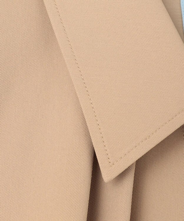 組曲 L 【WEB限定】ライトトレンチ ステンカラーコート ベージュ系