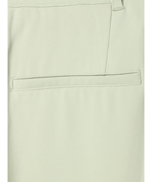 earth music&ecology タックストレートパンツ Light Green