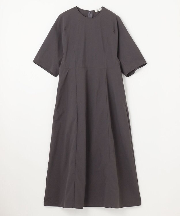 NAVE 【ReNAVE・洗える/撥水加工/接触冷感/UVケア/セットアップ】ナイロンタスラン ワンピース グレー系