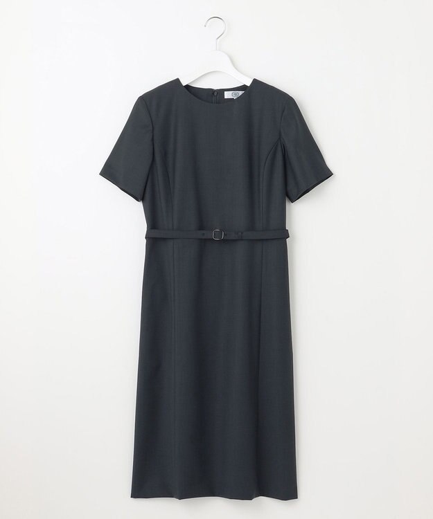 J.PRESS LADIES 【セットアップ対応】BAHARIYE1 ワンピース ネイビー系