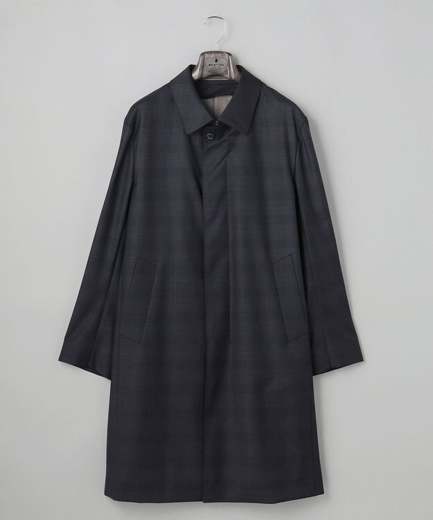 GOTAIRIKU 【Zegna/ゼニア】TROFEOラミネートロング ステンカラーコート グレー系4