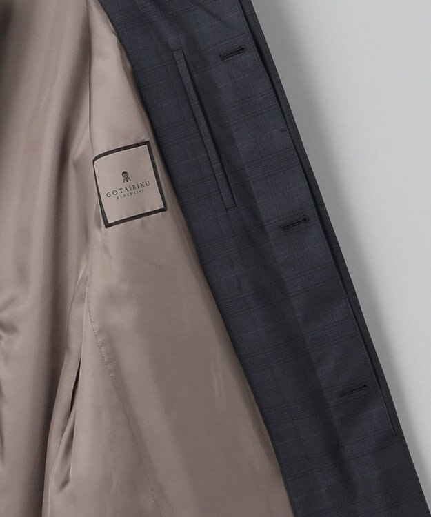 GOTAIRIKU 【Zegna/ゼニア】TROFEOラミネートロング ステンカラーコート グレー系4