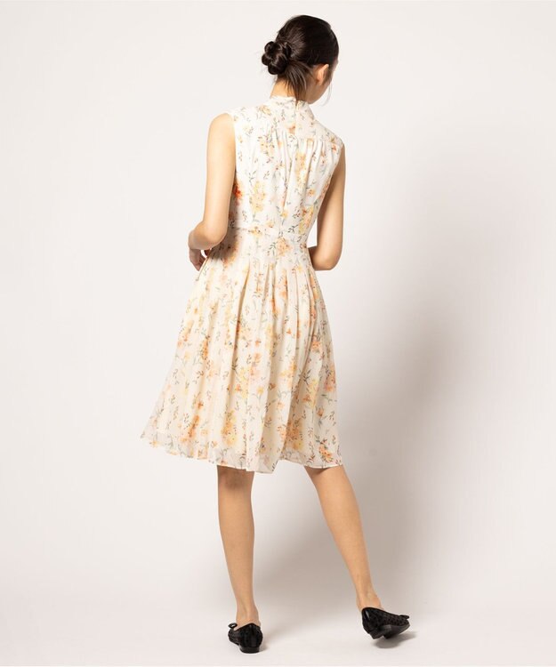 TOCCA 【洗える】MIMOSA IMPRESSION ドレス イエロー系