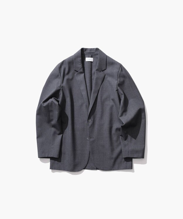ATON WOOL TROPICAL | テーラードジャケット - UNISEX TOP GRAY