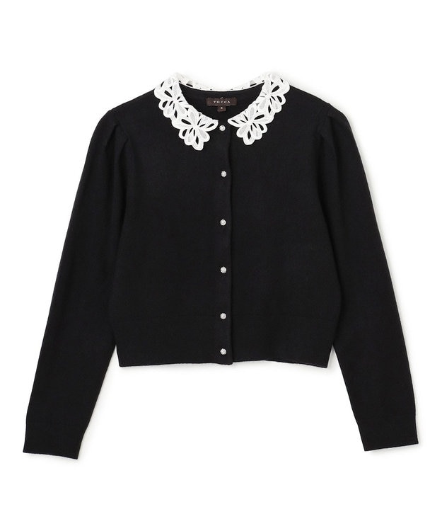 TOCCA 【百田夏菜子さん着用】MOONLIT MUSE カーディガン ブラック系